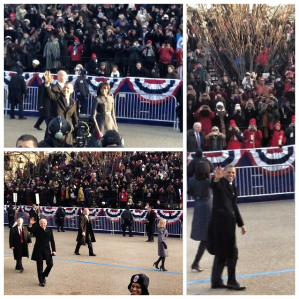 Photo collage of Inauguration 2013. Credit to Bradley W. Johnson