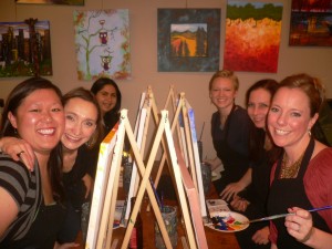 Sip n Paint, January 2013.