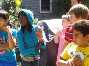 Joyful Harvest field trip to a local farm. For some of the kids, it was their first visit ever to a farm. Just some of the many experiences the center brings to Joyful kids.