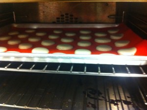 Baking French macarons, my next business.