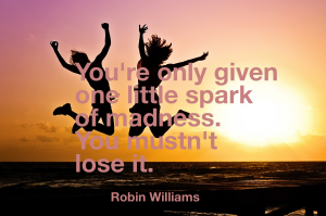 Starting off 2015 with this wonderful quote by Robin Williams.