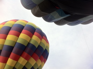 One of the many photos I took before I hopped into the hot air balloon.