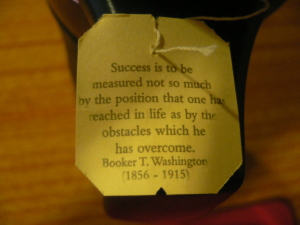 Teabag wisdom always delights me.