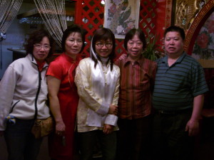 My parents with my uncle's wife and in-laws, January 2006.
