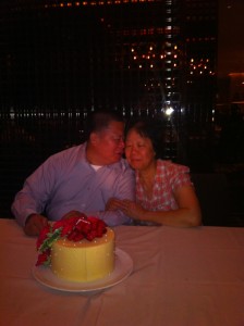 My parents at their 40th anniversary celebration in Las Vegas, August 2010.