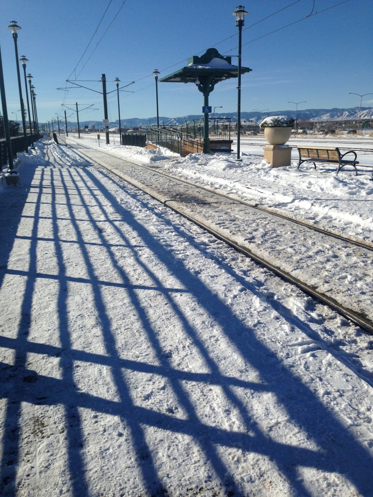 Unexpected snowstorm in Denver in mid-December.