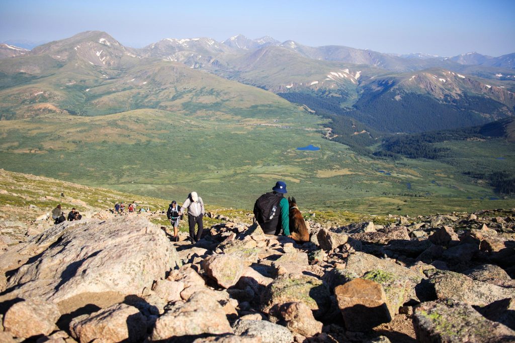 Approximately one-thousand other hikers were on the trail with us at the same time.