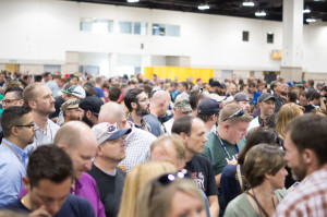 Lots and lots of attendees at GABF! Photo by Ryan.