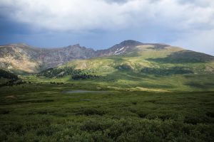 Mount Bierstadt sits at 14,060 feet and is considered a Class 2 mountain to hike.